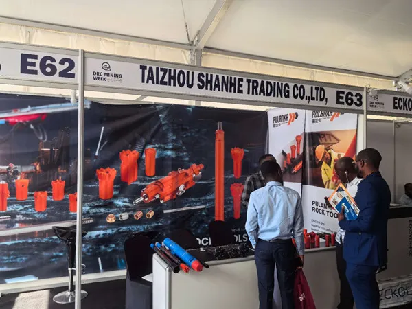 Tools Tools Pulanka Rock Drilling с гордостью выставлен на выставке Congo Gold Mining Expo в Lubumbashi, DRC!